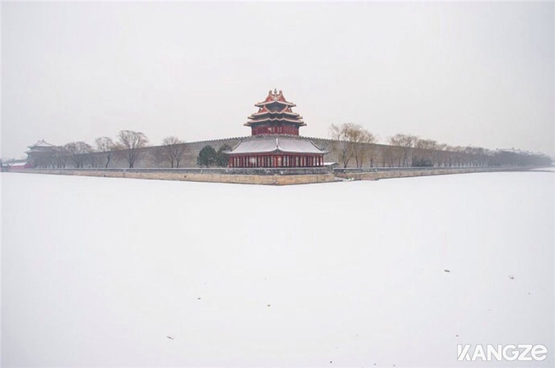 北京以南却迎来了一场场接连数日的暴雪