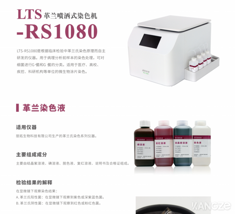 LTS-RS1080革兰喷洒式染色机